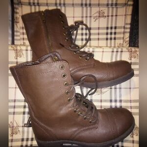 Women's Brash Combat Boots Size 8